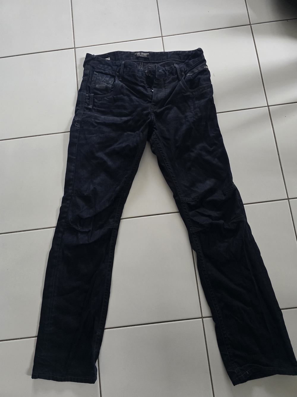 Jack Jones Core Boxy Fit 34×31 black mens jean